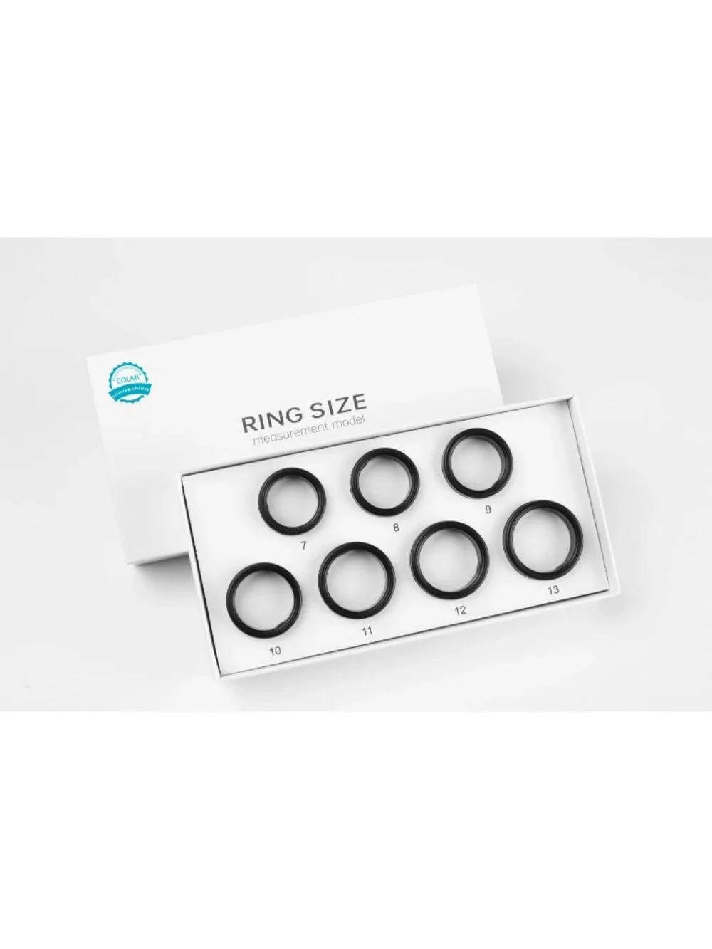 COLMI Smart Ring Sizing Kit Finger Measure Tool Size 6-12 Fitness Tracker Sizer
